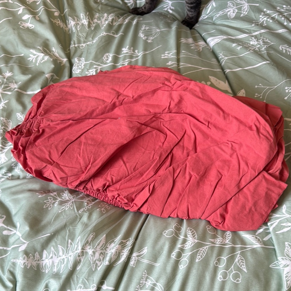 Coral Fitted Sheet
